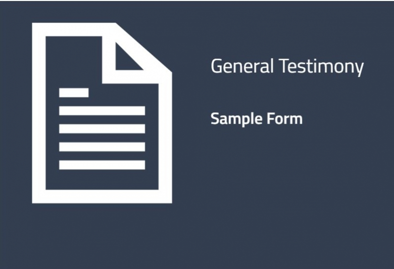 Sample Form with Instructions