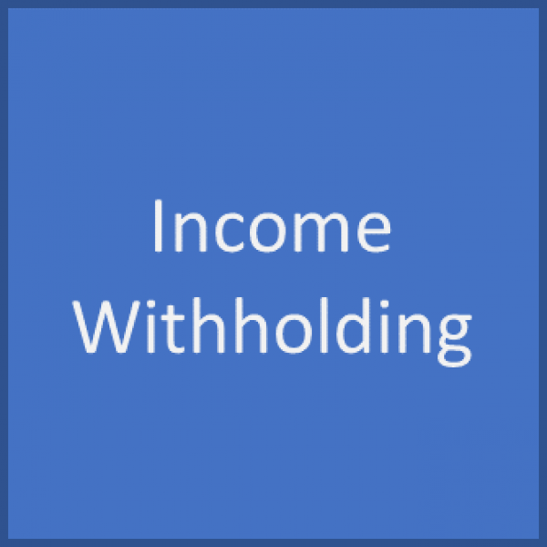 Income Withholding tile